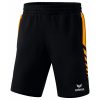 Erima Six Wings Worker Short - black/new orange