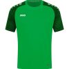 Jako Performance T-Shirt - soft green/schwarz