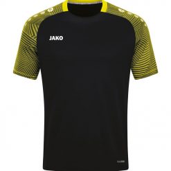 Jako Performance T-Shirt - schwarz/soft yellow