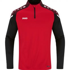Jako Performance Ziptop - rot/schwarz