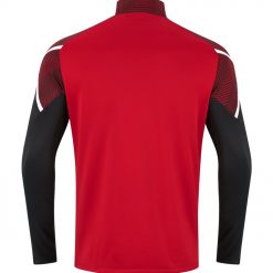 Alternative view of Jako Performance Ziptop - rot/schwarz