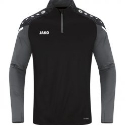 Jako Performance Ziptop - schwarz/anthra light
