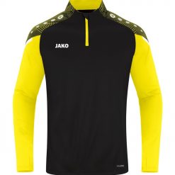 Jako Performance Ziptop - schwarz/soft yellow