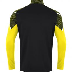 Alternative view of Jako Performance Ziptop - schwarz/soft yellow