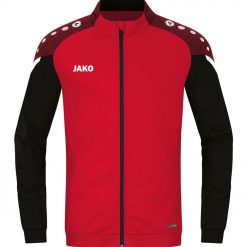 Jako Performance Polyesterjacke - rot/schwarz