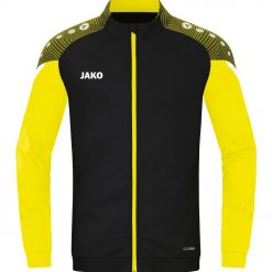 Jako Performance Polyesterjacke - schwarz/soft yellow