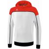 Erima Change Kapuzensweat - white/red/black