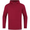 Jako Pro Casual Zip Hoodie - chili rot