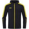 Jako Power Kapuzenjacke - schwarz/citro