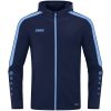 Jako Power Kapuzenjacke - marine/skyblue