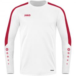 Jako Power Sweat - weiß/rot