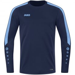 Jako Power Sweat - marine/skyblue
