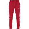 Jako Power Polyesterhose - rot/weiß