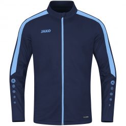 Jako Power Polyesterjacke - marine/skyblue