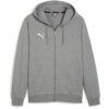 Puma teamGoal 24 Casuals Hooded Jacket - Medium Gray Heather