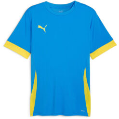 Puma teamGoal 24 Matchday Trikot Jersey - Electric Blue Lemonade