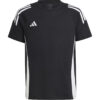 adidas Tiro 24 Baumwolle Tee - black/white