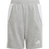 adidas Tiro 24 Sweat Short - medium grey heather/white