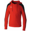 Erima Evo Star Hoodie - red/black