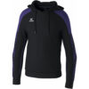 Erima Evo Star Hoodie - black/ultra violet