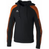 Erima Evo Star Hoodie - black/orange