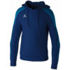 Erima Evo Star Hoodie - new navy/mykonos blue