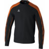 Erima Evo Star Sweatshirt - black/orange