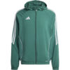 adidas Tiro 24 Windbreaker Präsentationsjacke - team dark green/white