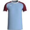 Jako Trikot Iconic - lightblue/weinrot