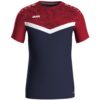 Jako Iconic T-Shirt - marine/chili rot