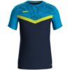 Jako Iconic T-Shirt - marine/JAKO blau/neongelb