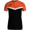 Jako Iconic Polo - schwarz/neonorange