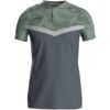 Jako Iconic Polo - anthra light/mintgrün/soft grey