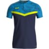 Jako Iconic Polo - marine/JAKO blau/neongelb