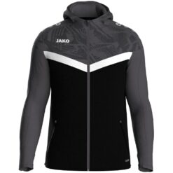 Jako Iconic Kapuzenjacke - schwarz/anthrazit