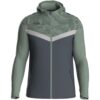 Jako Iconic Kapuzenjacke  - anthra light/mintgrün/soft grey