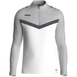 Jako Iconic Ziptop - weiß/soft grey/anthra light