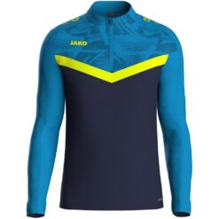 Jako Iconic Ziptop - marine/JAKO blau/neongelb