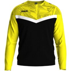 Jako Iconic Sweat - schwarz/soft yellow