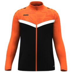 Jako Iconic Polyesterjacke - schwarz/neonorange