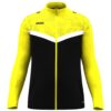 Jako Iconic Polyesterjacke - schwarz/soft yellow