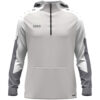 Jako Dynamic Zip Hoodie - hellgrau/weiß/grau