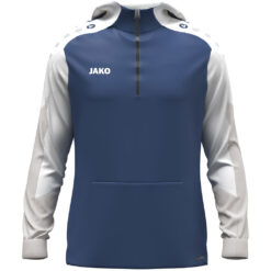 Jako Dynamic Zip Hoodie - nachtblau/weiß/hellgrau