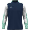 Jako Dynamic Longsleeve - marine/weiß/minze