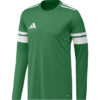adidas Squadra 25 Langarm Trikot Jersey - team green/white