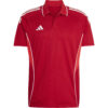 adidas Tiro 25 Competition Poloshirt - team power red/pure ruby
