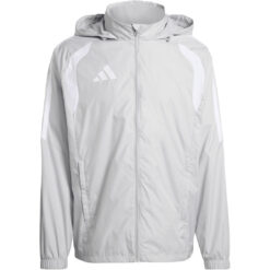 adidas Tiro 26 League Windbreaker Jacke - team light grey/white