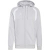 adidas Tiro 26 League Full Zip Hoodie Kapuzenjacke - team light grey/white