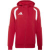 adidas Tiro 26 League Full Zip Hoodie Kapuzenjacke - team power red 2/white